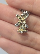 Gold Plated Vintage  Windmill