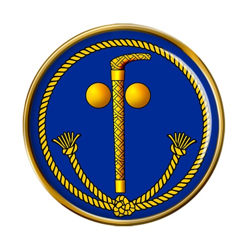 Tubal cain masonic pin badge - masonic,