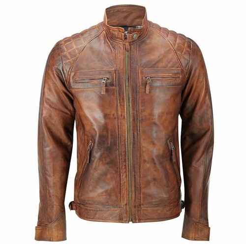 Mens cafe racer tan - racer, brown