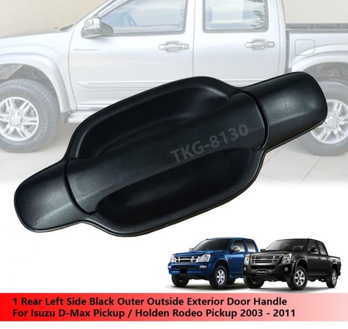 Rear black outer outside - lh,
