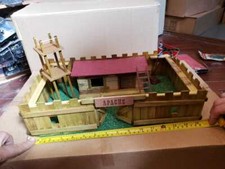 vintage wooden Fort Apache