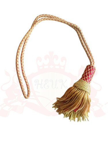 Officer sword knot red - in,