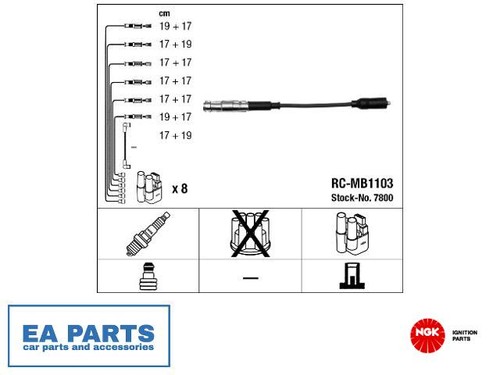Ignition cable kit for - cable,