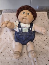Vintage Cabbage Patch Kids Boy Doll 78/82 Dimples Coleco Xavier signed
