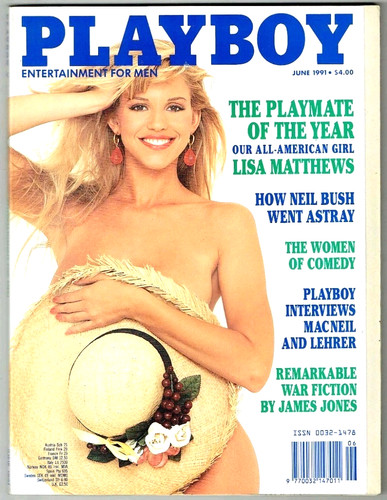 Playboy magazine june - magazine, 1991