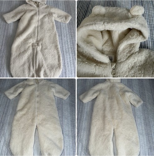Baby gap ivory fleece - fleece, hooded