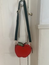 GUESS Kids Apple Handbag Shoulder Bag Red Girls