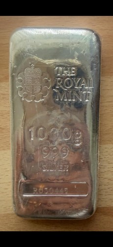 Royal mint 1kg - kilo, silver