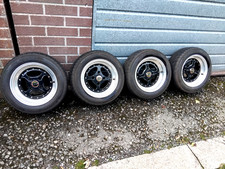 CLASSIC MINI JOHN COOPER GARAGES S WORKS GENUINE SPLIT RIM ALLOYS ALLOY WHEELS