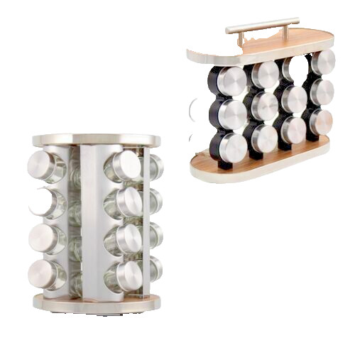 Spice herb jar rack holder - herb,
