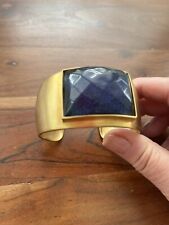 Large Blue And Gold Tone Lucas