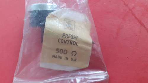 Pre set control 500ω - pre-set, ~