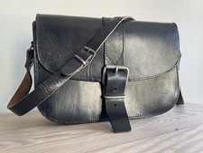 Vintage Leather Satchel /