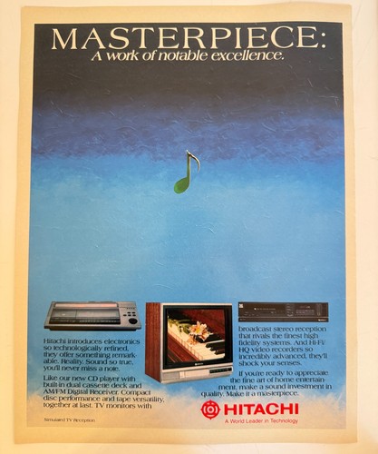 Vintage 1986 hitachi - 1986,