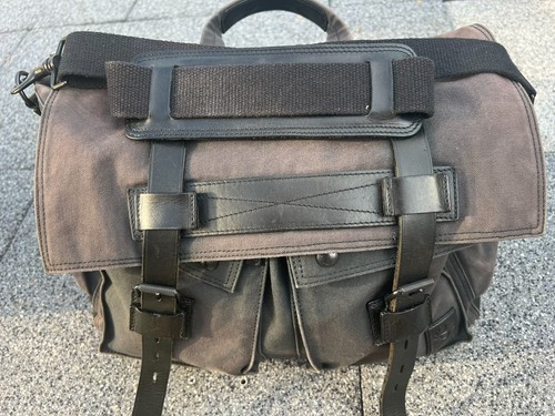 Belstaff grey messenger bag - messenger,