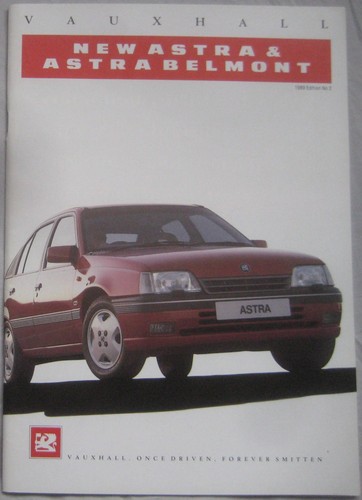 1989 vauxhall new astra - 1989, &
