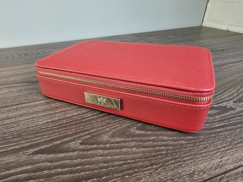 Hand lock red leather - &,