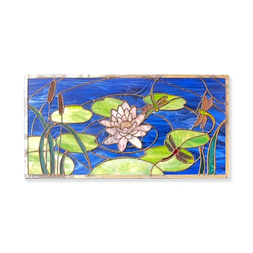 Artisan stained glass - stained, transom