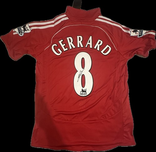 Signed steven gerrard - steven,