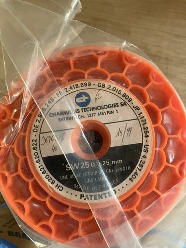 Charmilles sw25 edm wire - edm, 4kg