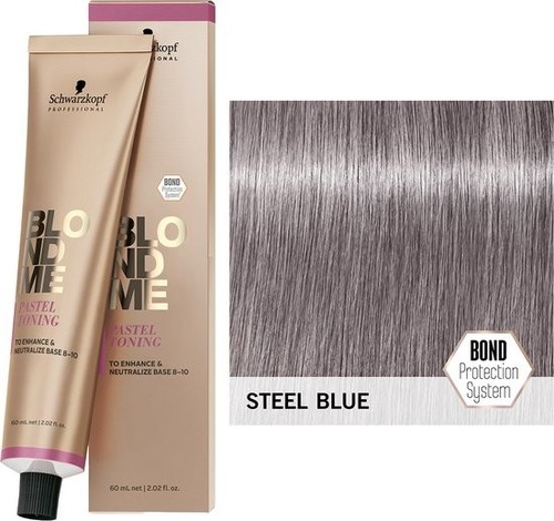 Blondme pastel toning steel - toning,