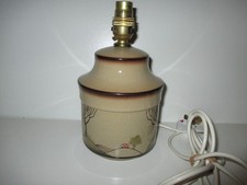 Denby savoy table lamp base - lamp,