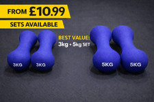 Neoprene Dumbbells 2kg 3kg 5kg