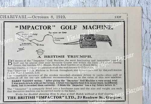 Impactor golf machine - machine, &