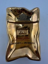 Vintage HCW Prompots Benson & Hedges Crushed Cigarette Pack Ceramic Ashtray