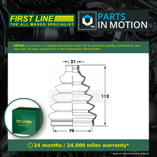 CV Joint Boot fits FIAT PANDA