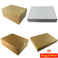 MAXIMUM SIZE ROYAL MAIL SMALL PARCEL CARDBOARD POSTAL BOXES FOR POSTING POSTAGE
