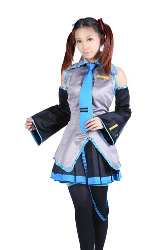 Hatsune miku cosplay halloween - hatsune,