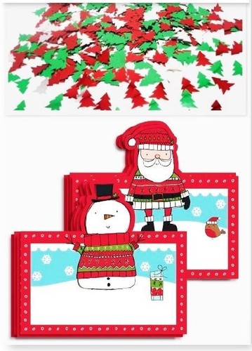 Christmas place cards xmas - christmas,
