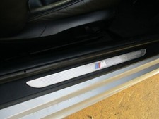 BMW 3 SERIES M SPORT 320i E92 PAIR OF M SPORT KICK PLATES 2006 - 2010 BREAKING 