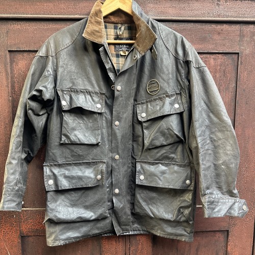 Fabulous vintage oilskin - oilskin, waxed