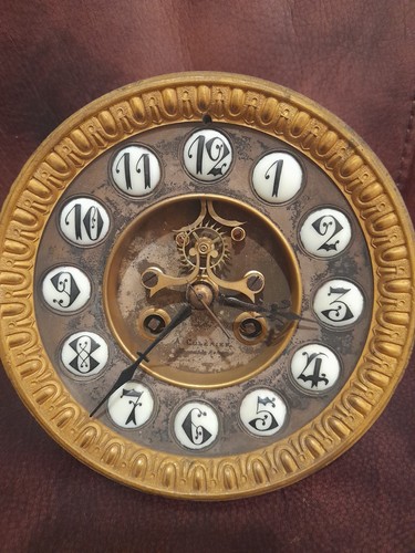 French clock movement - clock,