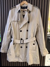 Mens burberry mac size - -, large