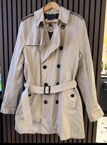 Mens burberry mac - -, size