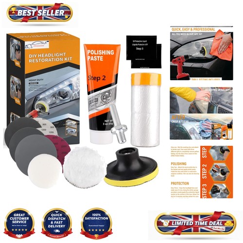 Diy headlight restoration - diy,