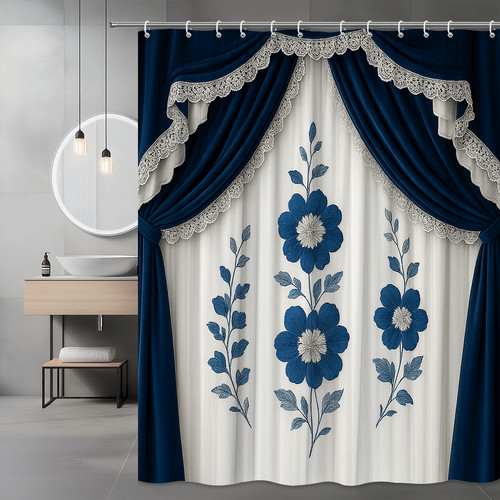 Elegant blue floral - elegant,