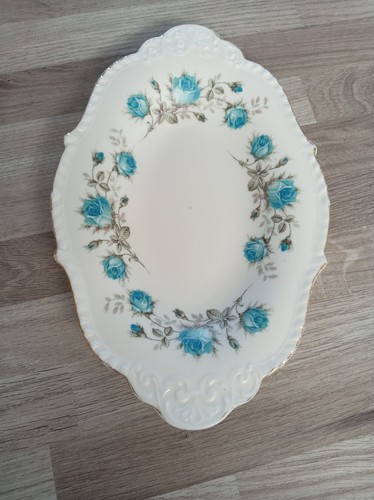 Vintage blue rose - 6,