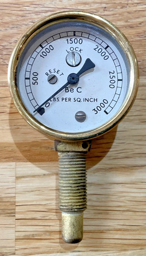 Vintage air pressure gauge - air,