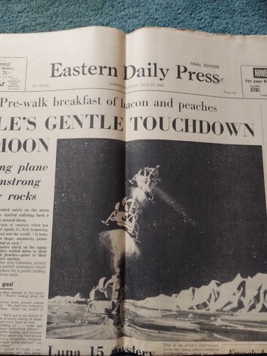 Newspaper eastern daily press - ,