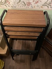 Set Of 4 Oak Breakfast Bar Stools Wooden Kitchen Counter Chairs Modern New