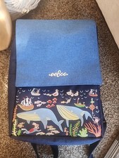 EeBoo Embroidered Ocean Whale