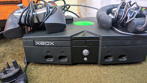 Xbox original console bundle - xbox,