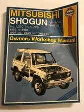 MITSUBISHI SHOGUN & L200