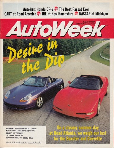 Autoweek august 1997 - autoweek, –