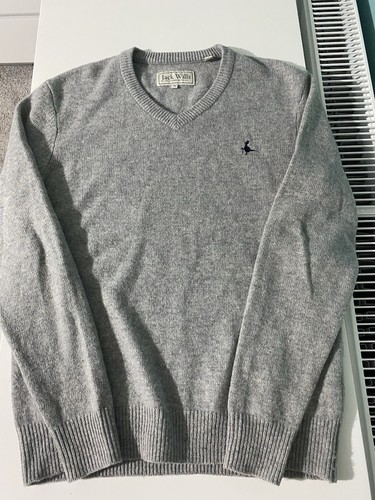 Jack wills 100 lambswool grey - 100%,
