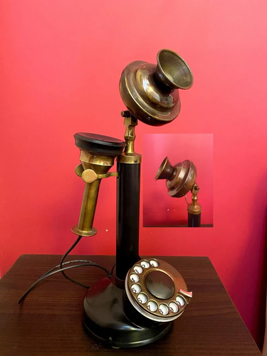 Antique brown brass - antique,
